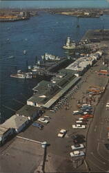 Pierpoint Landing, Long Beach, California Postcard