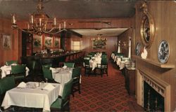 Red Lion Inn - Indian Chief Room Postcard