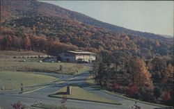 New Panorama Building, Skyline Drive, Virginia Postcard