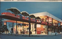 Lakeside Pavilion, HemisFair '68, San Antonio, TX Postcard