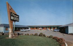 Olympic Motel, Eureka, CA Postcard