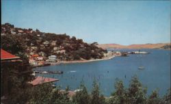 Sausalito, California from the hills Postcard