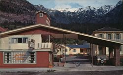 Antlers Motel, Ouray, Colorado Postcard