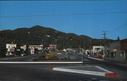 Fairfax, California - Upsidedown View Postcard