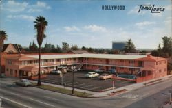 Hollywood Travelodge, "In the heart of GlamourLand" Postcard