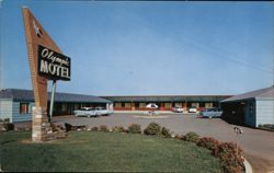 Olympic Motel, Eureka, CA Postcard