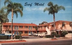 Surf Motel, Santa Barbara, California Postcard