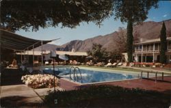 Howard Manor Pool, Palm Springs, California Postcard