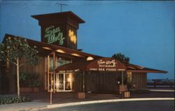 Sea Wolf Restaurant, Jack London Square, Oakland, CA Postcard