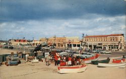 Dory Fisherman's Market, Newport Beach, CA Postcard