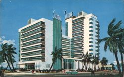 Shelborne Hotel, Miami Beach, Florida Postcard