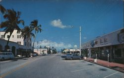 Delray Beach, Florida - Atlantic Avenue Postcard