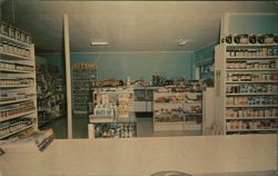 Ansley Health Foods, Tampa, FL - Interior View Postcard