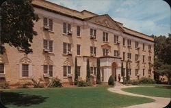 Terrill Hall, North Texas State College, Denton, TX Postcard