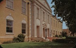 North Texas State College Library Building, Denton, Texas Postcard