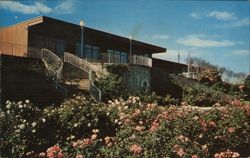 Garden Center Building, Tyler Municipal Rose Garden Postcard