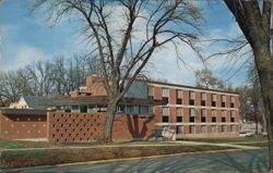 Jacob Tanner Hall, Waldorf College, Forest City, IA Postcard