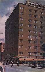 Northern Hotel, Billings, Montana Postcard