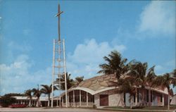 First Methodist Church, Riviera Beach, Florida Postcard