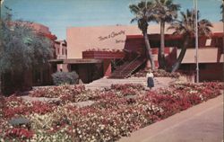 Patio in "The Center", Palm Springs, California Postcard