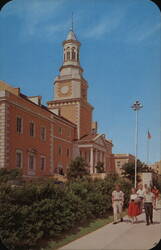 North Texas State College Administration Building Postcard