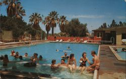 Glen Ivy Hot Springs Pool, Corona, California Postcard