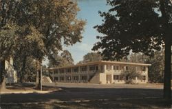 Traveltown Hotel Court and Cottages, Daleville VA Postcard