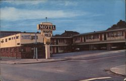 Motel Marco Polo, Portland, OR Postcard