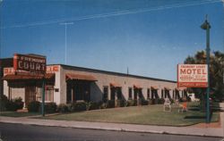 Fremont Court Motel, Santa Cruz, CA Postcard