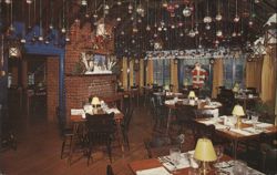 Christmas Time at Mrs. K's Toll House Restaurant Postcard