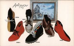 Aronov of California Winter Boots Postcard