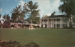 Peek Family Colonial Funeral Home, Formerly Mottell's and Peek Postcard