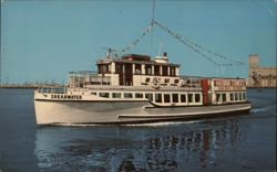 M. V. "Shearwater" Harbor Cruises, Long Beach Postcard