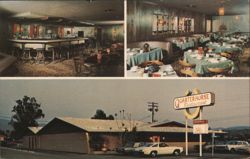 Quarterhorse Restaurant and Cocktail Lounge, San Jacinto CA Postcard