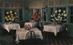 Santa Maria Inn Dining Room Postcard