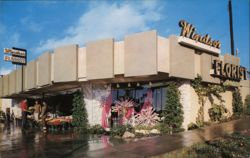 Windsor Florist, Redondo Beach, CA Postcard