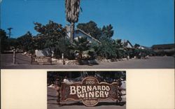 Bernardo Winery, Rancho Bernardo, CA Postcard