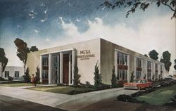 Mesa Professional Building, San Diego, CA Postcard