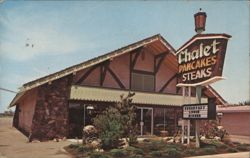 Chalet Pancake & Steak House, Anaheim, CA Postcard