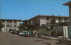 Pitzer College Administration Building and Dormitories Postcard