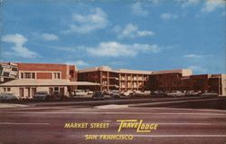 Market Street Travelodge, San Francisco, CA Postcard