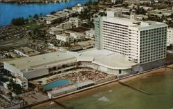 Deauville Hotel on Collins Ave., Miami Beach, FL Postcard