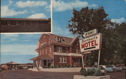 Barnhart's Motel, York, PA Postcard