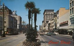 Canal Street, New Orleans Postcard