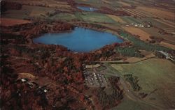 Kellogg Bird Sanctuary, Gull Lake, Michigan Postcard