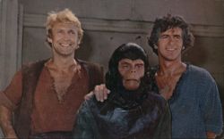 Planet of the Apes TV Series Cast Photo Postcard