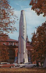 The Atlas Intercontinental Ballistic Missile Postcard