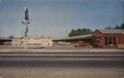 Deluxe Motel, Santa Maria, CA Postcard