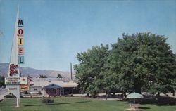 Ben-Ber Motel, Yreka, California Postcard