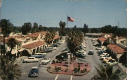 Palm Springs Plaza Shopping Center Postcard